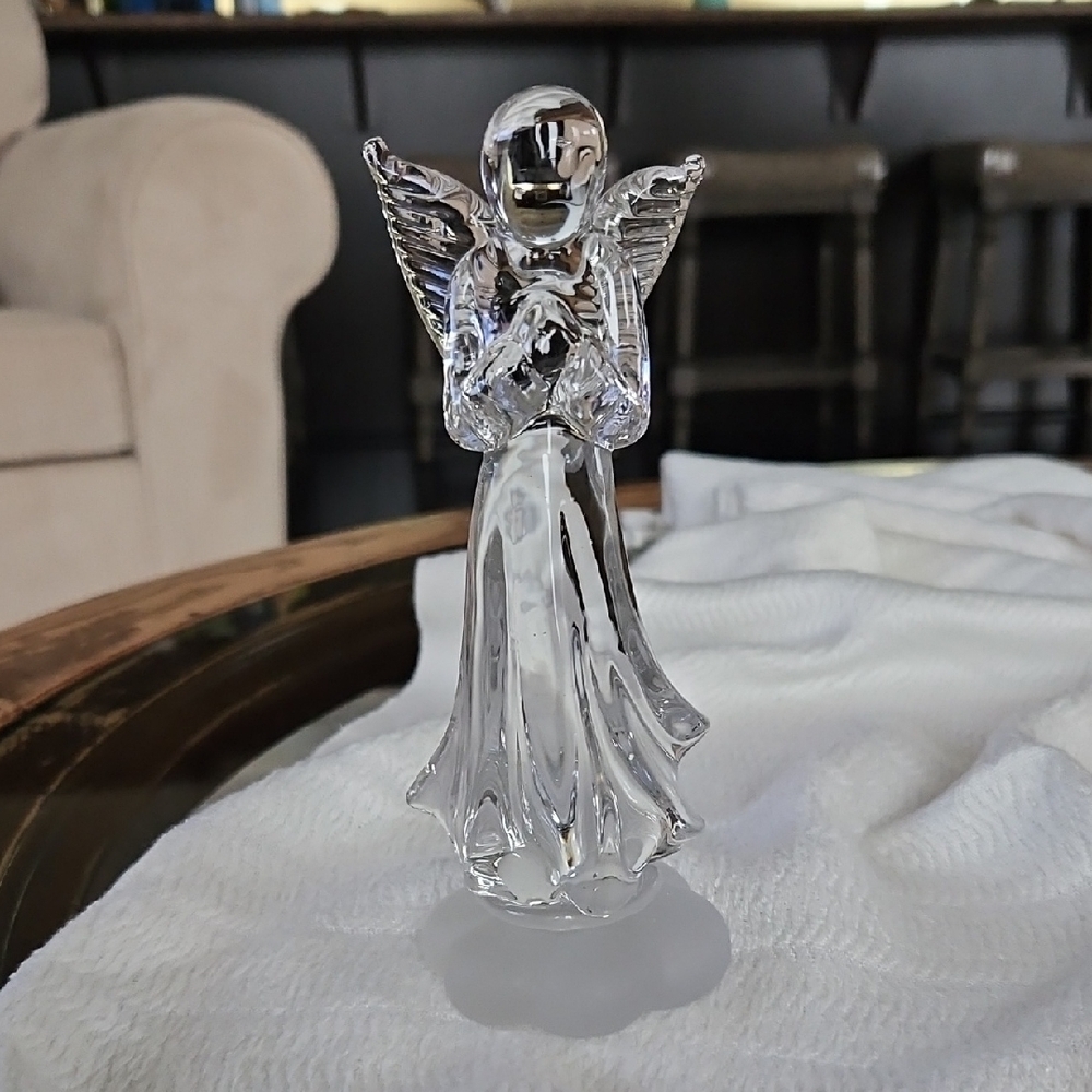 Glass Angel Figurine